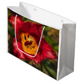 赤チューリップ ラージペーパーバッグ (正面アングル)