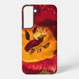 赤チューリップ SAMSUNG GALAXY S22+ケース