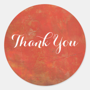 赤テクスチャグランジ抽象芸術背景 ラウンドシール