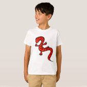 赤トカゲ Tシャツ (正面フル)