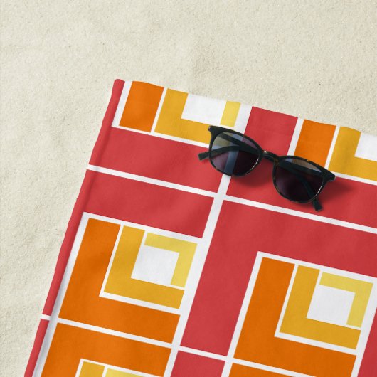 赤トプシー・ターヴィ ビーチタオル (インサイチュ)