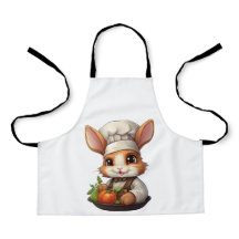 赤トマトのかわいいシェフバニー