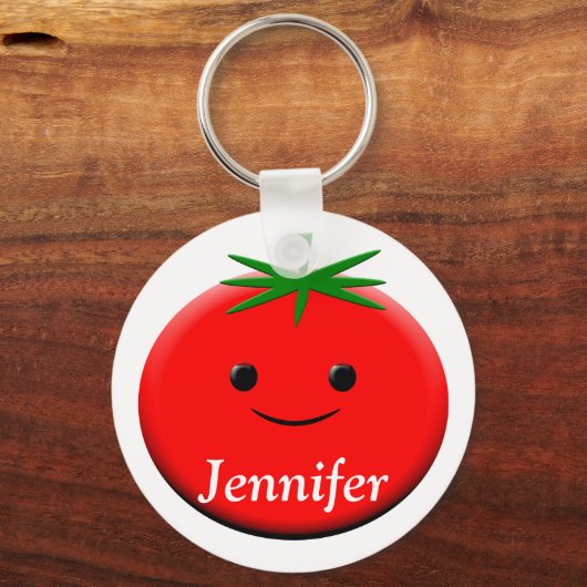 赤トマト キーホルダー (裏面)