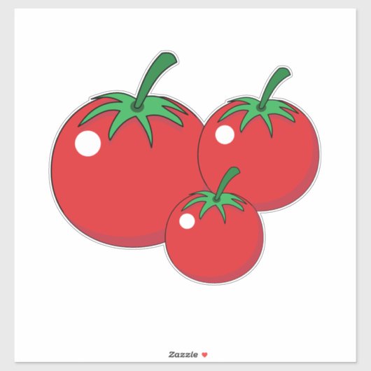 赤トマト シール (シート)