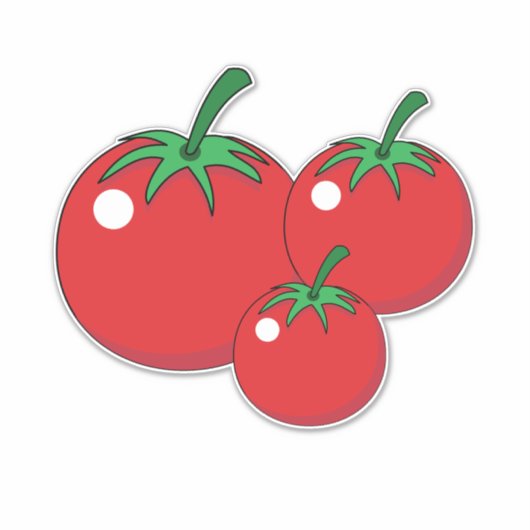 赤トマト シール (正面)