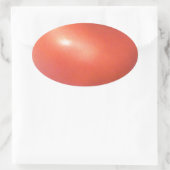 赤トマト 楕円形シール (バッグ)