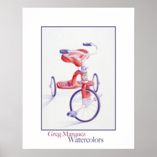 赤トライク ポスター