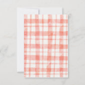 赤トラクターファーム動物の誕生日感謝していあなた カード (裏面)