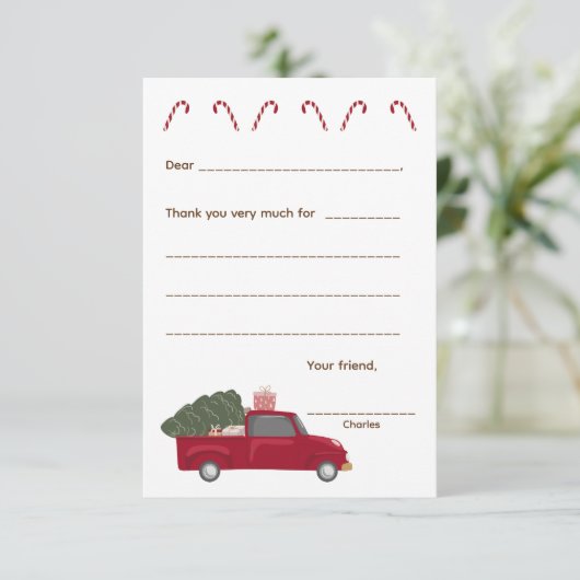 赤トラックありがとう、カードを入力空白のする 出欠カード (スタンド正面)