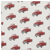 赤トラック生地 ファブリック (見本)