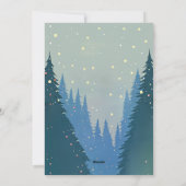 赤トラック素朴のクリスマスカード シーズンカード (裏面)