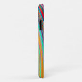 赤トリップ（幻覚体験）のような、緑、青の抽象芸術Groovy Art Case-Mate iPhoneケース (裏面/右)