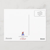 赤トリリウム ポストカード (裏面)