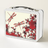 赤トンボ名前をカスタムする弁当箱 メタルランチボックス (裏面)