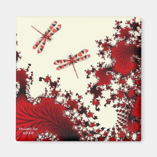 赤トンボ磁石 マグネット (正面)