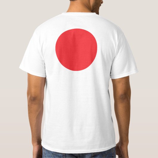 赤ドット Tシャツ (裏面)