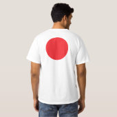 赤ドット Tシャツ (裏面フル)