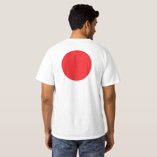 赤ドット Tシャツ (裏面フル)