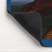 赤ドラゴン マウスパッド (コーナー)