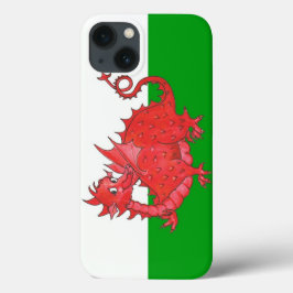 赤ドラゴンon緑と白iPhone 6 Xtreme Case iPhone 13ケース