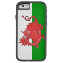 赤ドラゴンon緑と白iPhone 6 Xtreme Case