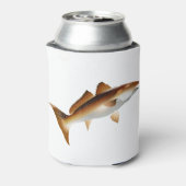 赤ドラム泳ぎ 缶クーラー (缶裏面)