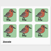 赤ノット スクエアシール (シート)