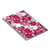 赤ハイビスカスフローラ ノートブック (右側)