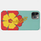 赤ハイビスカス熱帯花 Case-Mate iPhoneケース (裏面(横))