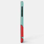 赤ハイビスカス熱帯花 Case-Mate iPhoneケース (裏面/左)
