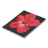 赤ハイビスカス ノートパッド (回転)