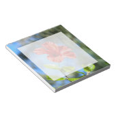 赤ハイビスカス ノートパッド (アングル)