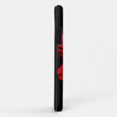 赤ハイビスカス Case-Mate iPhoneケース (裏面/右)