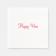 赤ハッピービーズホリデーシンプルミニマル書道