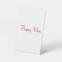 赤ハッピービーズホリデーシンプルミニマル書道