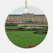 赤ハプスブルクのShonbrunnの城、ウィーン、 セラミックオーナメント (裏面)