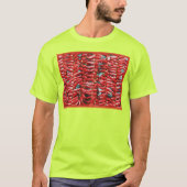 「赤ハラペーノ」かわいい写真。今買Tシャツ Tシャツ (正面)
