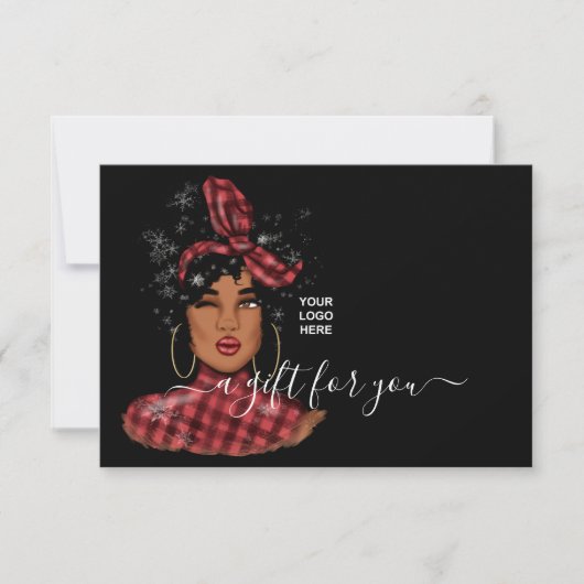 赤バッファロープレイドクリスマス (正面)