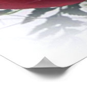 赤バラのポスター ポスター (角)