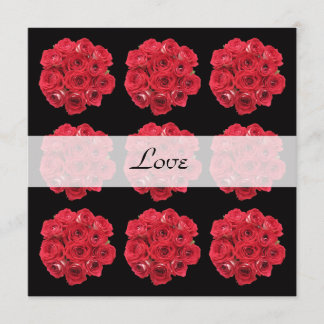 赤バラの誓いの更新 招待状