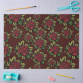 赤バラティッシュペーパー 薄葉紙 (クラフト)