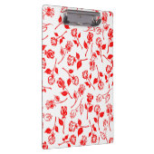 赤バラ模様 クリップボード (右)