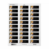 赤バラ美しいファッション衣装デザイナー付き女性 ラベル (フルシート)