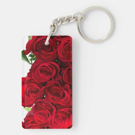 赤バラ キーホルダー (裏面)