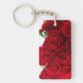 赤バラ キーホルダー (正面)