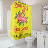 赤バラ シャワーカーテン (インサイチュ)