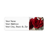 赤バラ ラベル (正面)