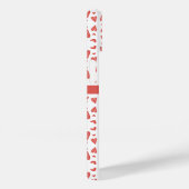 赤バレンタインデーハート Case-Mate iPhoneケース (裏面 / 右)