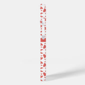 赤バレンタインデーハート Case-Mate iPhoneケース (裏面 / 左)