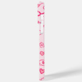 赤バレンタインデーハート Case-Mate iPhoneケース (裏面 / 左)